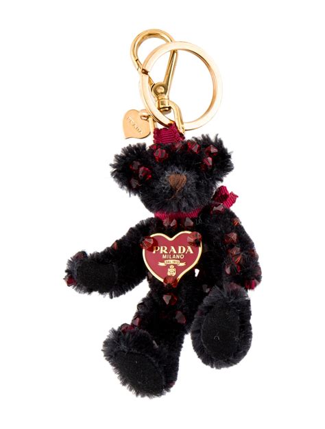 prada red bear|Prada bears for sale.